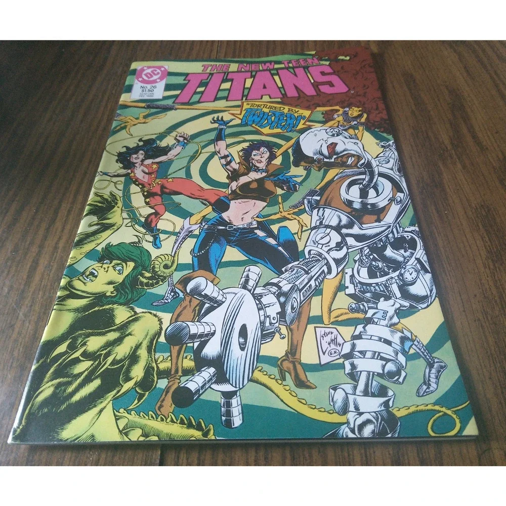 The New Teen Titans #26 (December 1986 DC Comics)